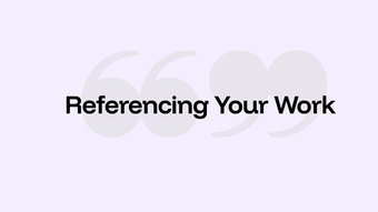 Referencing Your Work in Anna Conversations